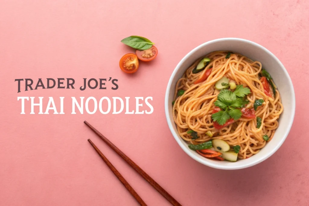 trader joe s thai noodles write the name of the Trader Joe's Thai Noodles: Your Gateway to Quick and Delicious Thai-Inspired Meals