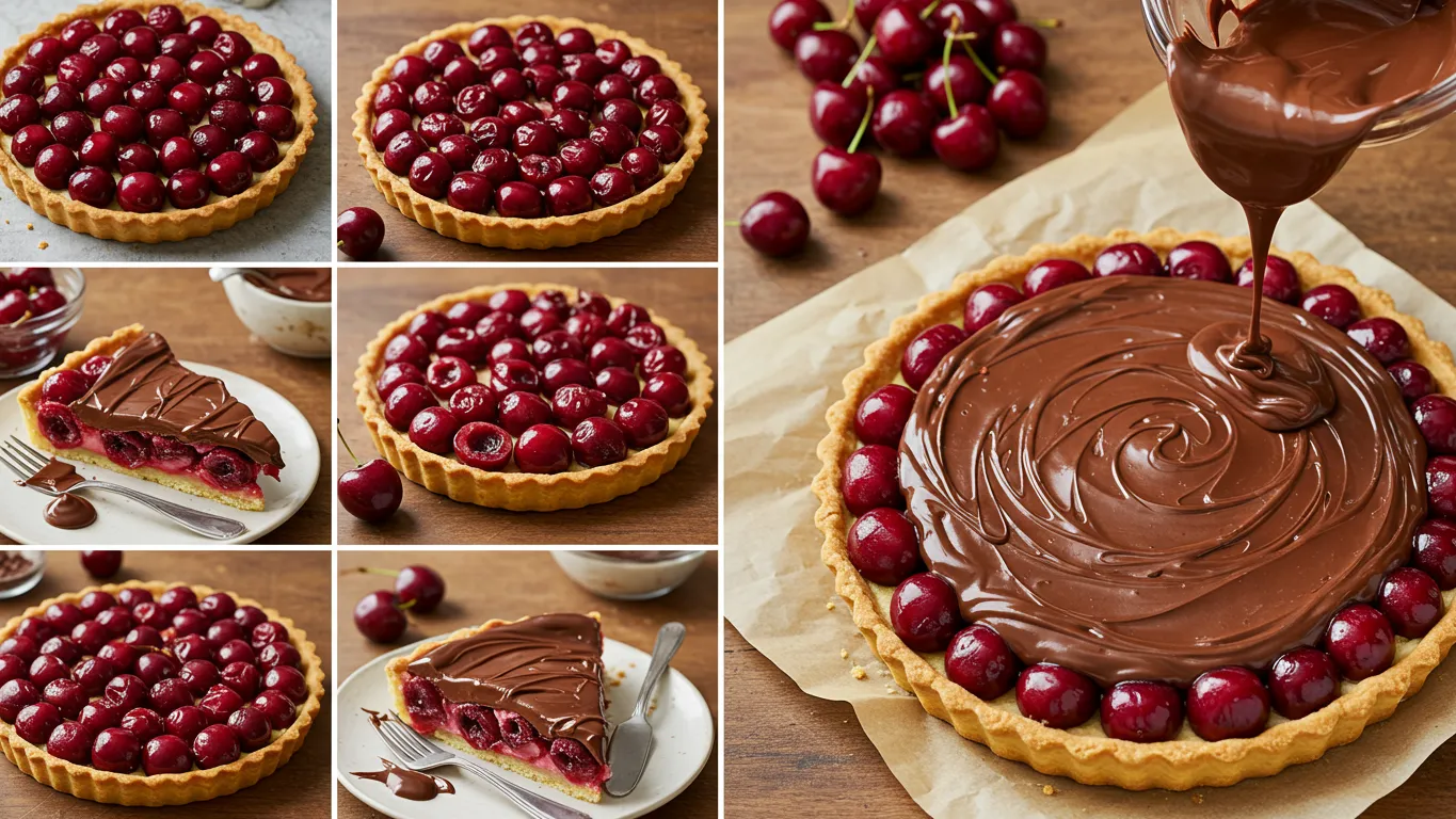 image 16 Indulge in the Ultimate Chocolate Covered Cherry Tart: A Detailed Recipe Guide