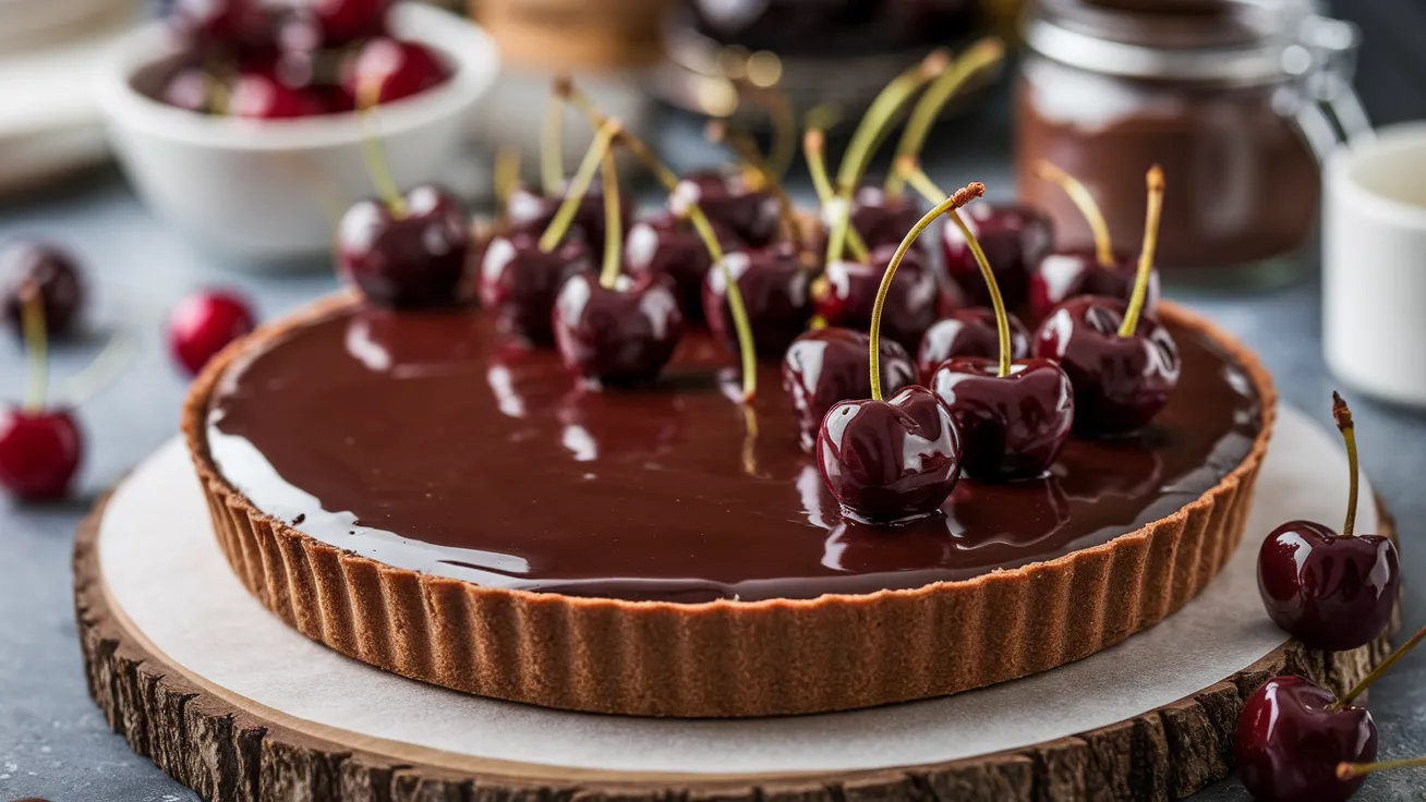 image 17 Indulge in the Ultimate Chocolate Covered Cherry Tart: A Detailed Recipe Guide