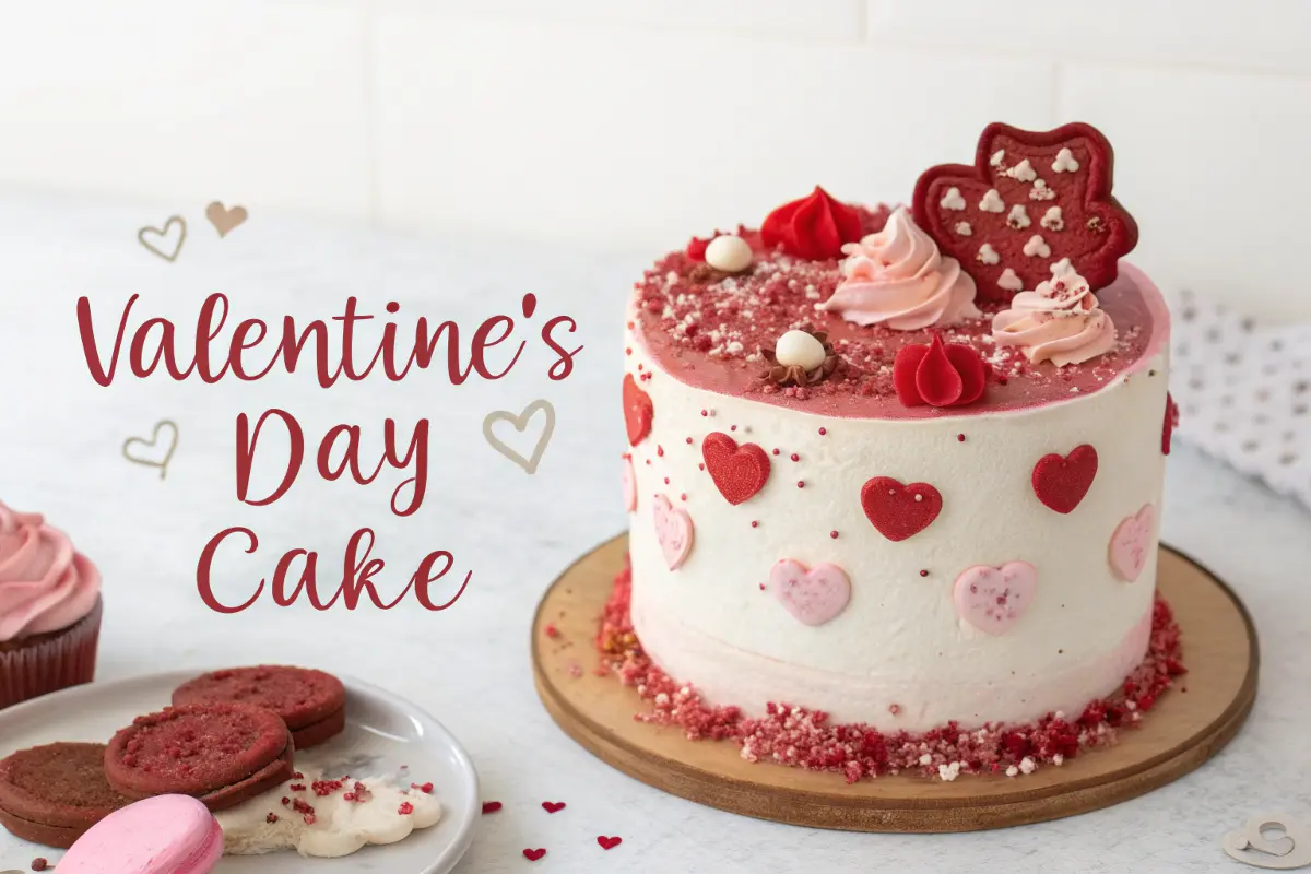 Valentine’s Day cake