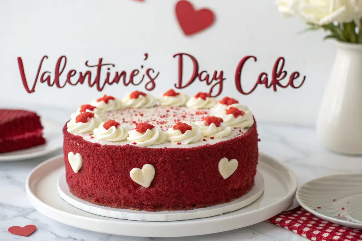 Valentine’s Day cake