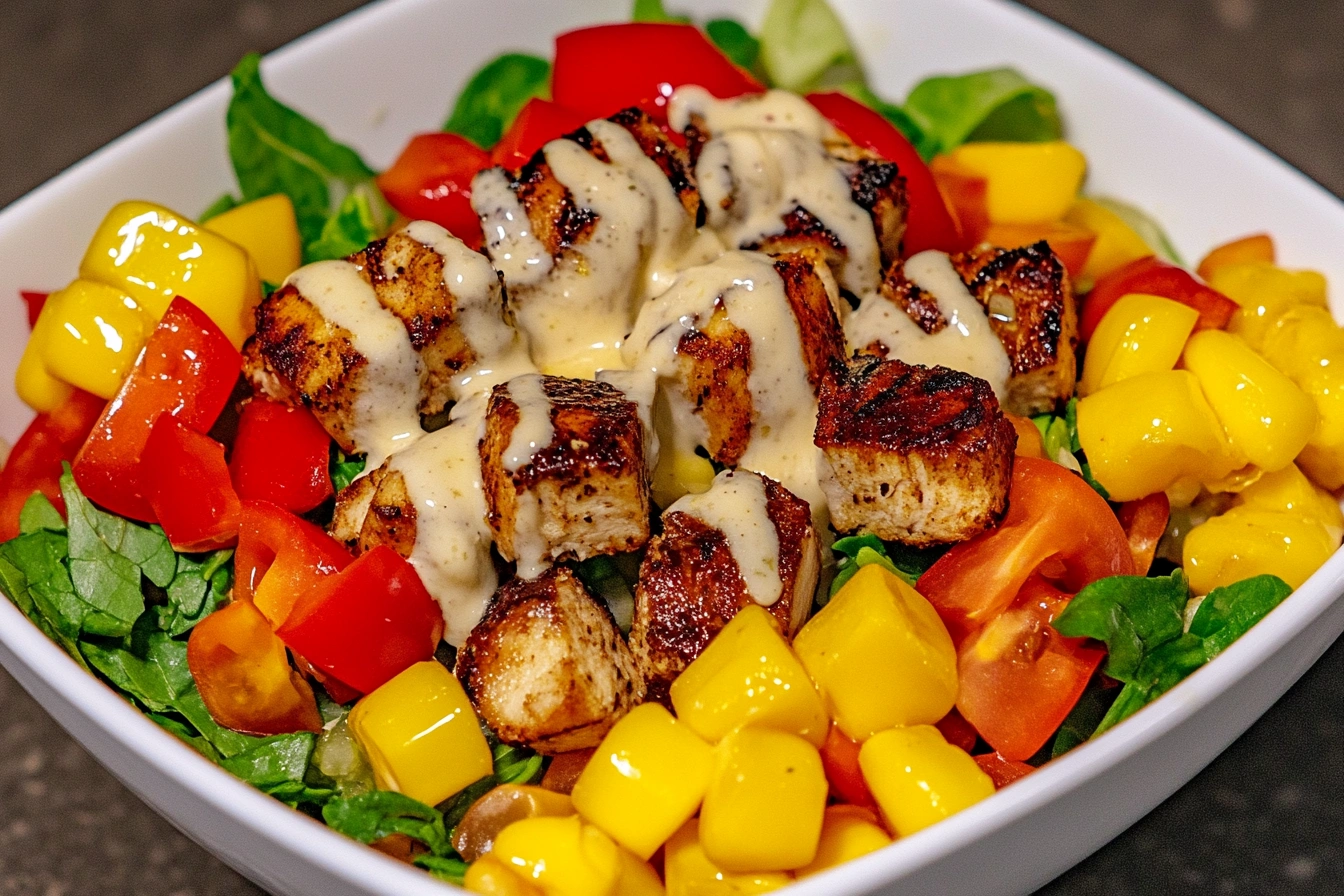 grilled-chicken-caesar-salad1.webp Grilled chicken Caesar salad with crispy romaine, croutons, and creamy dressing."