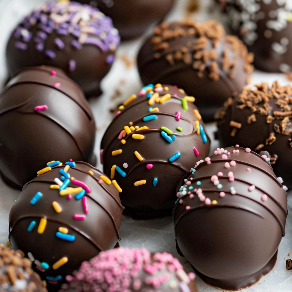 u7415457667 Close up high quality photo of freshly prepared m df86134b 1169 475b a6b1 e489d011ab95 0 1 Vegan Chocolate Covered Easter Eggs Made Easy & Delicious