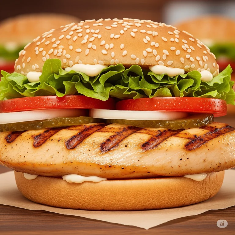 Burger King Double Cheeseburger Nutrition: 5 Key Facts to Know 3 healthiest food burger king grilled chicken