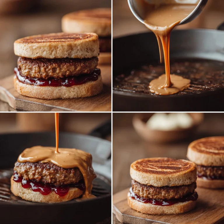 PB and J Burger – 5 Essential Instructions to Make 3 Assembling PB and J burger