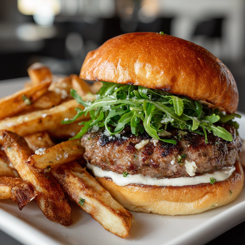 Burger and Fries: A Delicious Duo That Changed How I Cook 3 80/20 beef burger patties with burger and f