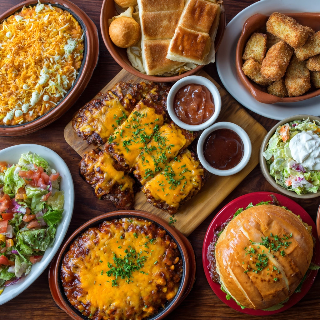 TV dinners and classic meals at Lazy Dog restaurant