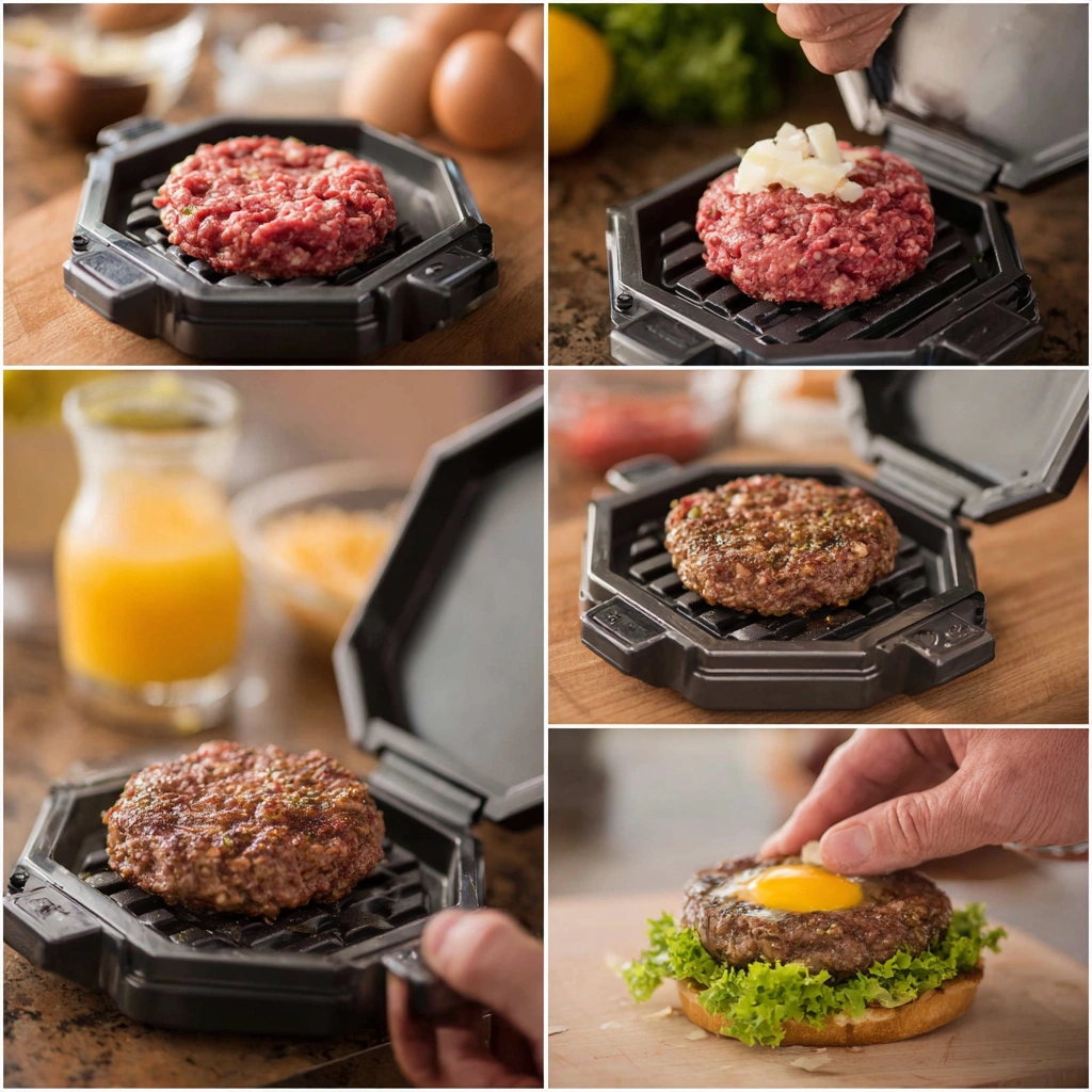 Burger Press Tips & Tricks 3 How to use a burger press step-by-step