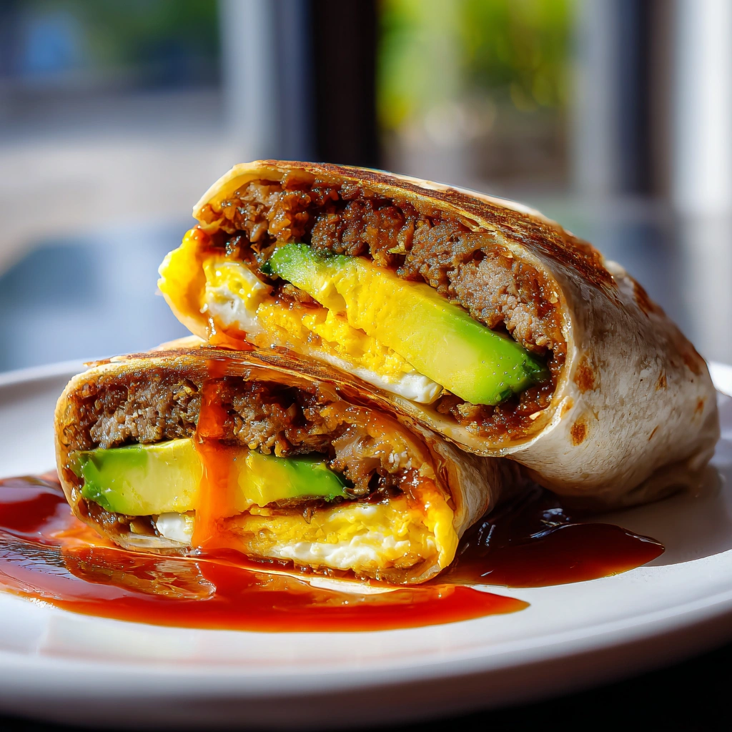 Reheating Burgers Without Losing Flavor or Texture 4 Leftover burger patty used in breakfast wrap