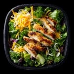Burger King salads close-up in original packaging