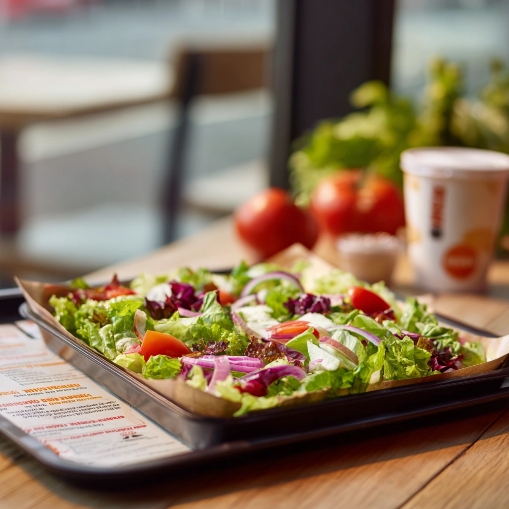 Burger King Salads: Truth Behind the Removal and Better Alternatives 2 Burger King menu screen showing no salads available
