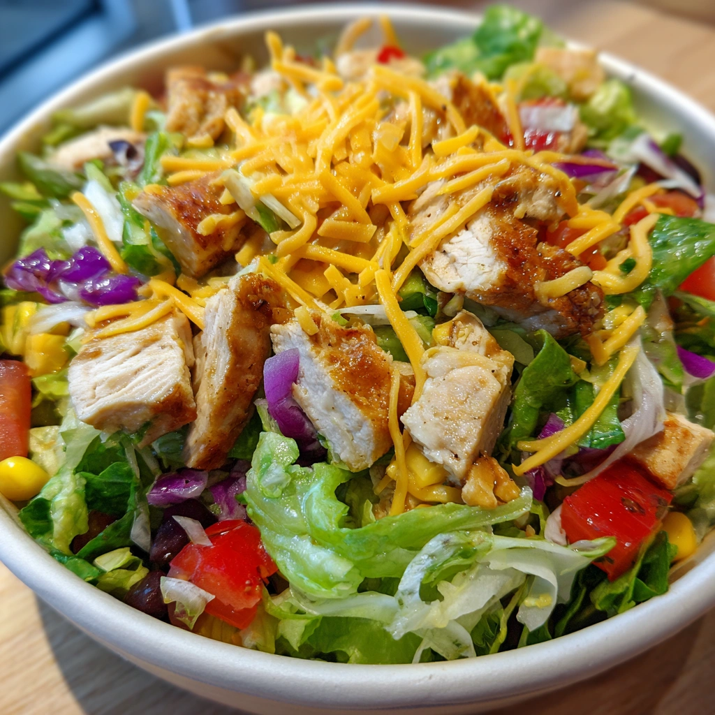 Burger King Salads: Truth Behind the Removal and Better Alternatives 4 Southwest salad from a fast food competitor