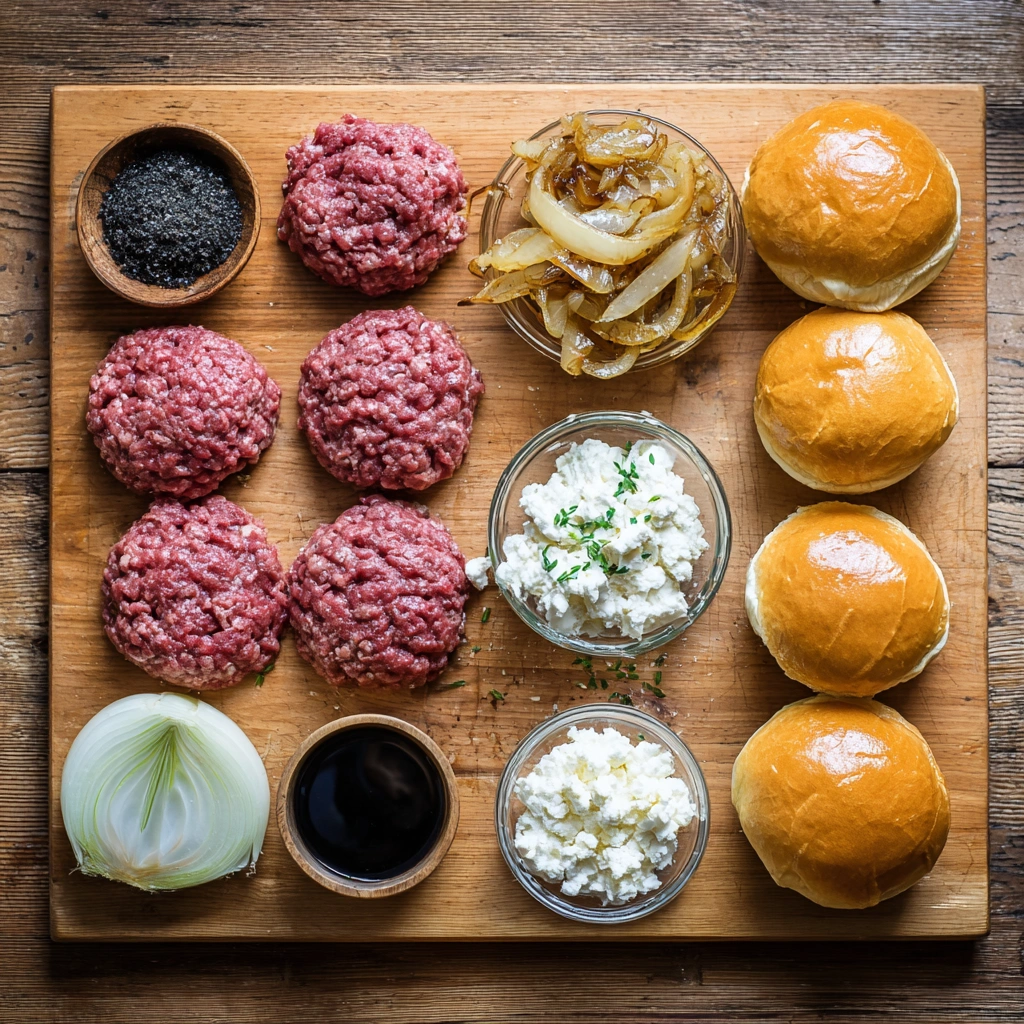 truffle-burger-ingredients-flatlay.webp smash4 Truffle Smash Burger Magic: 5 Reasons This Recipe Will Blow You Away