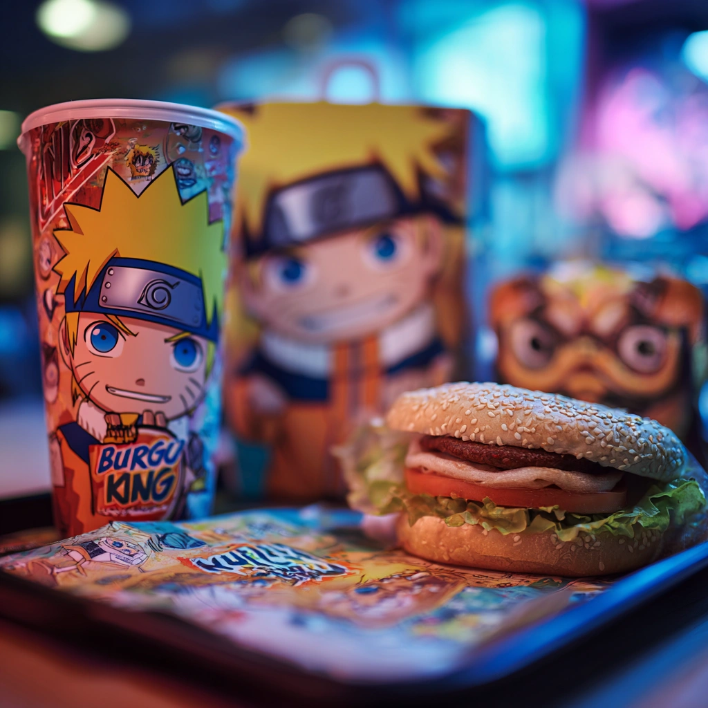 Naruto-themed Burger King kids meal