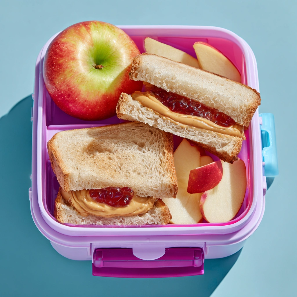 peanut butter and jelly sandwich 8 Uncrustables peanut butter and jelly sandwich in lunchbox