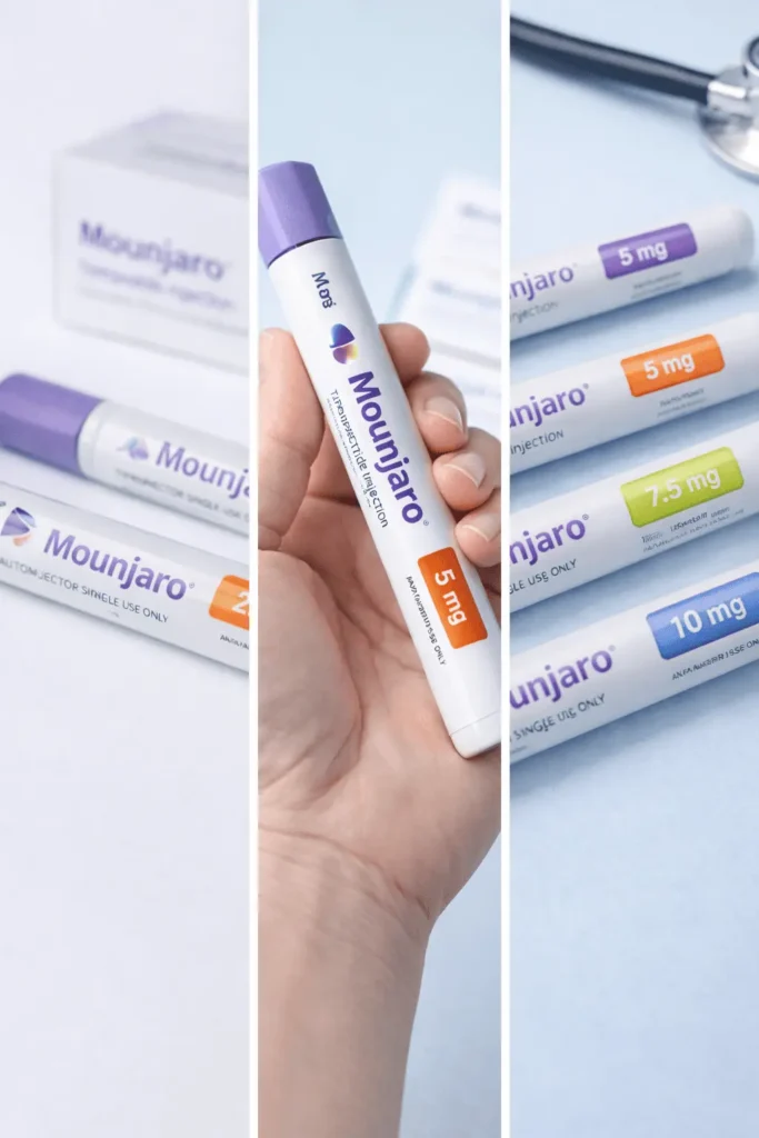 Photographie des stylos injecteurs Mounjaro 2 Mounjaro: Powerful Benefits, Uses, and Complete Guide