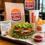 Burger King gluten-free lettuce wrap burger featured meal